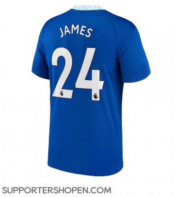 Chelsea Reece James #24 Hemma Matchtröja 2022-23 Kortärmad